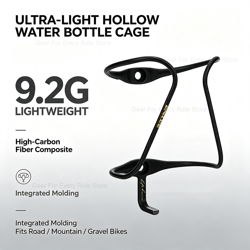 Ultra Cycling Gear - Portabotellas de bicicleta de 9g de