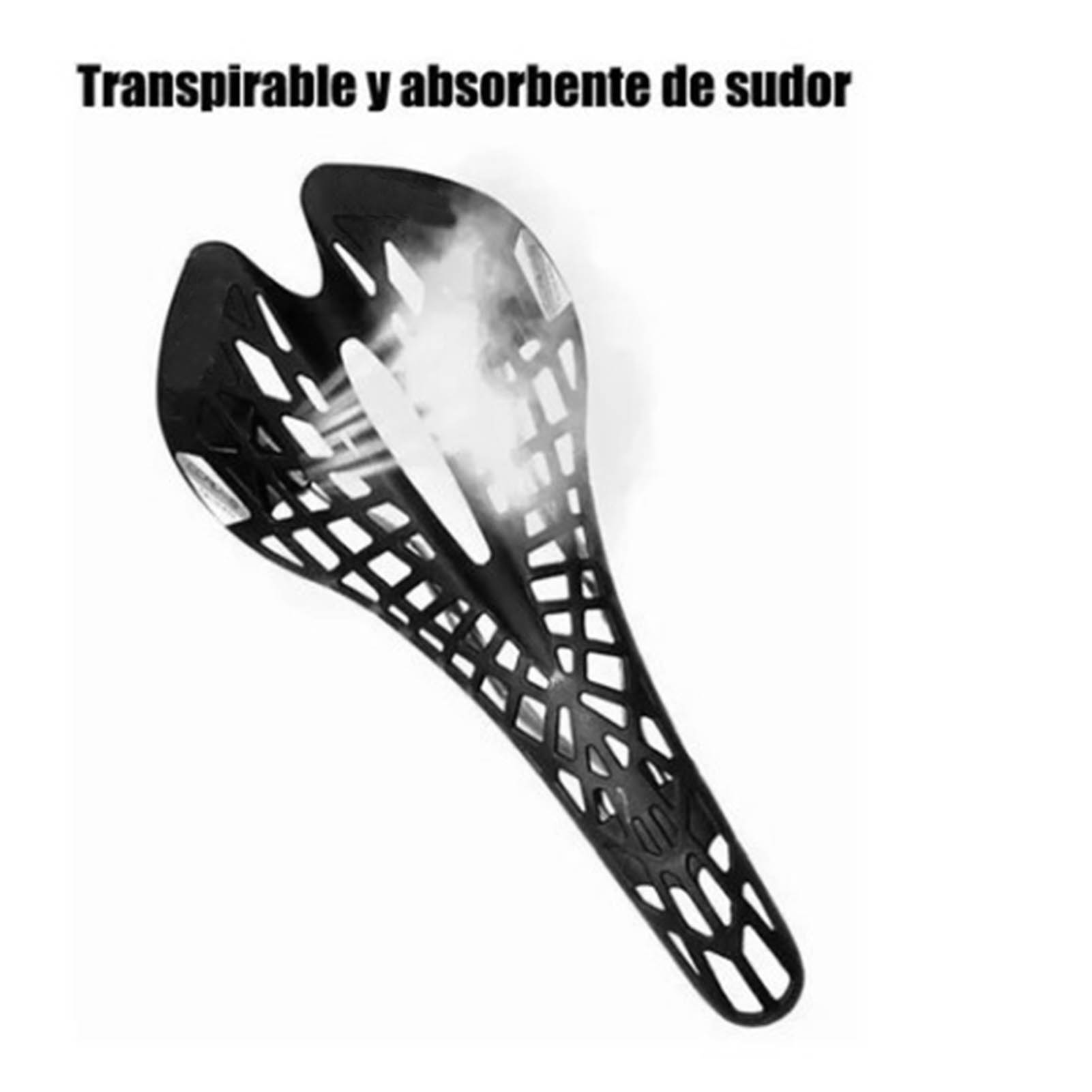 Ultra Cycling Gear - Sillín de Bicicleta, Ergonómico, Amortiguador de