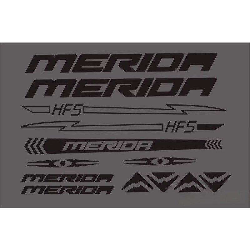Cycling Gear Bundle - 1 Juego de pegatinas con logotipo