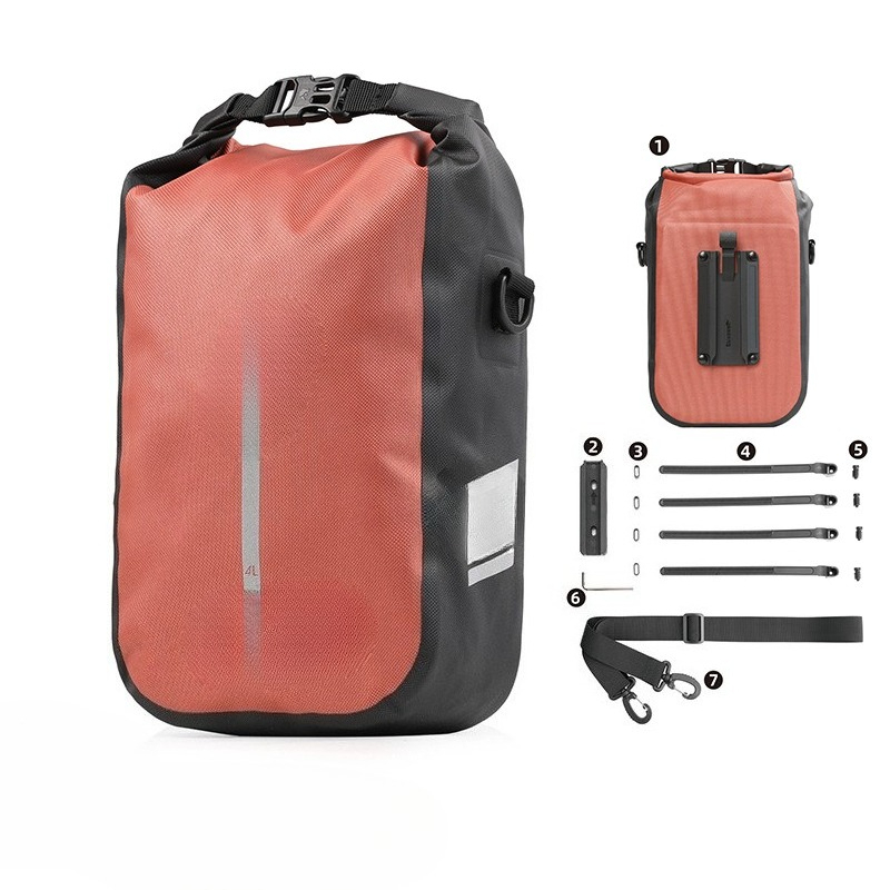 Cycling Hand Gear - Bolsa para bicicleta de 4L, totalmente