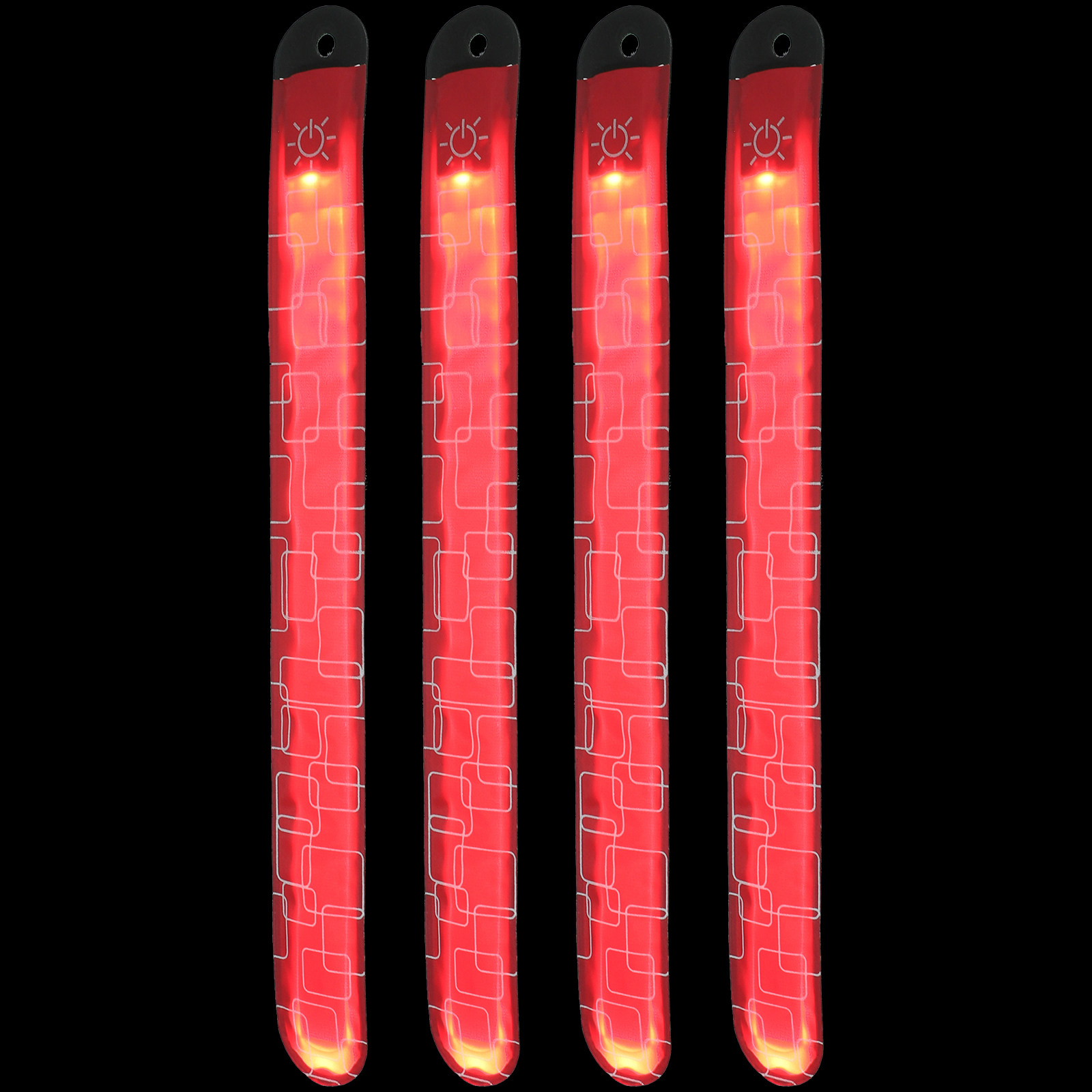 Ultra Cycling Gear - 4 Piezas de Bandas LED para