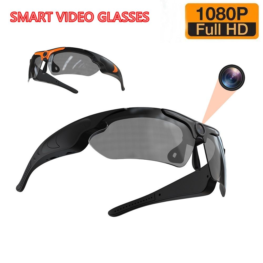 Cycling Glasses - Cámara HD 1080P para ciclismo al