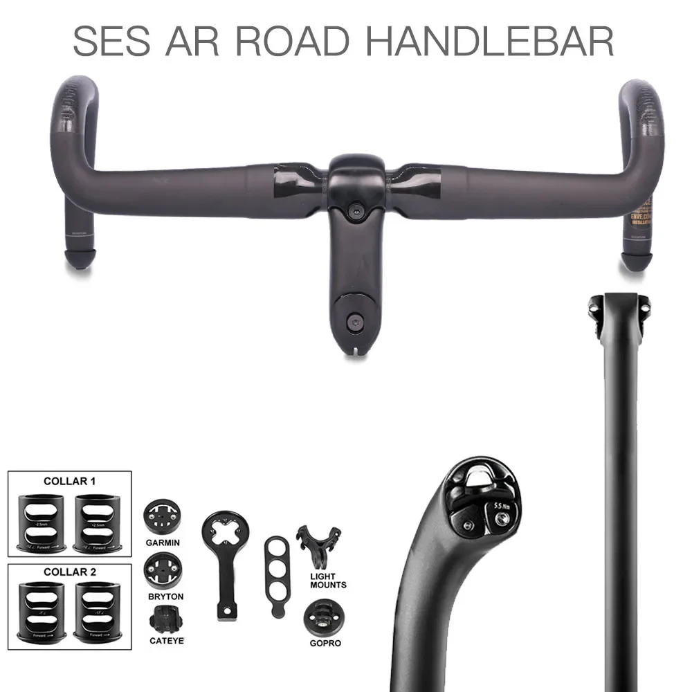 Manillar de carbono T1000 SES  - Carbon Fiber Saddle reseña y precio