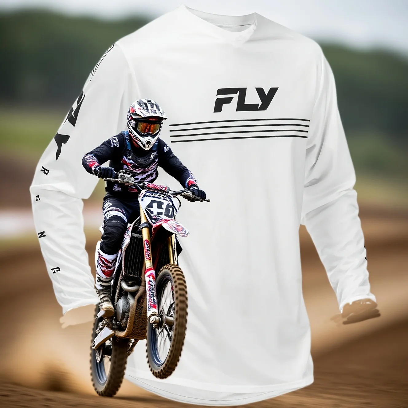 Camisetas de manga larga para  - Cycling Gear Apparel reseña y precio