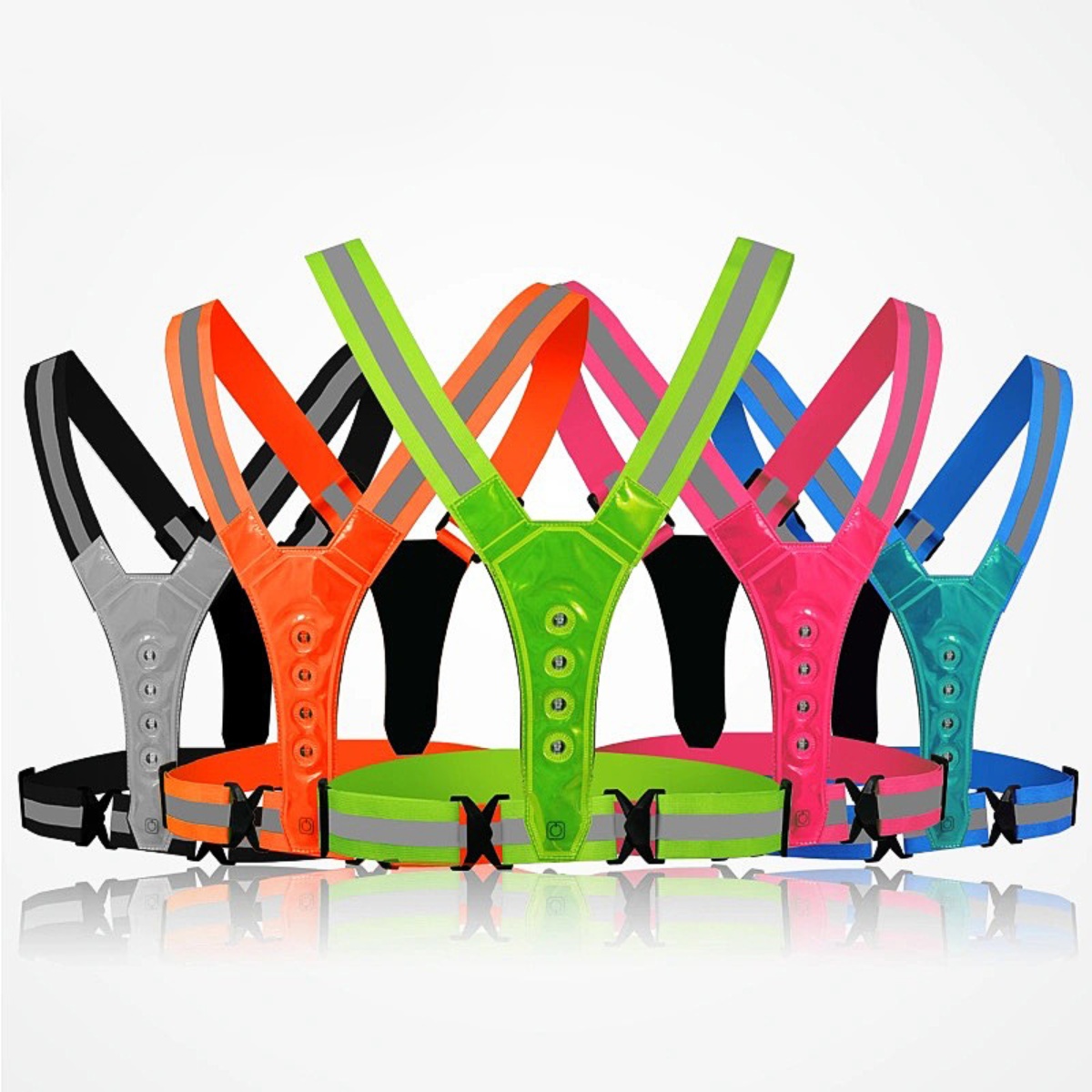 Chaleco de seguridad LED ajust - Cycling Gear In Winter reseña y precio
