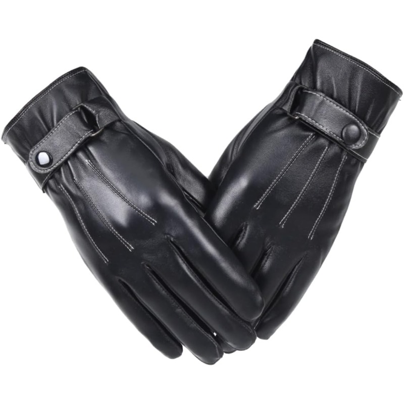 Guantes de hombre de cuero PU  - Cycling Hand Gear reseña y precio